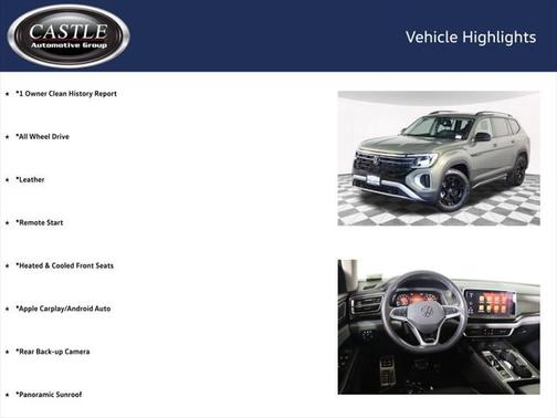 2024 Volkswagen Atlas 2.0T SE w/Technology 4MOTION