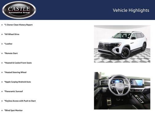 2025 Volkswagen Atlas 2.0T Peak Edition