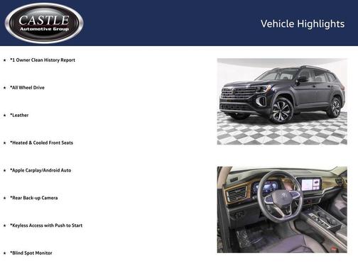 2024 Volkswagen Atlas 2.0T SE