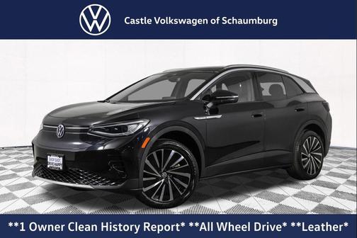Deep Black Pearl 2023 Volkswagen ID.4 AWD Pro S Plus