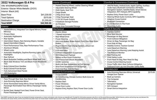 2022 Volkswagen ID.4 Pro