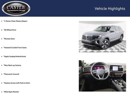 2025 Volkswagen Atlas 2.0T SEL