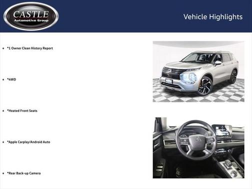 2022 Mitsubishi Outlander SEL 2.5 S-AWC