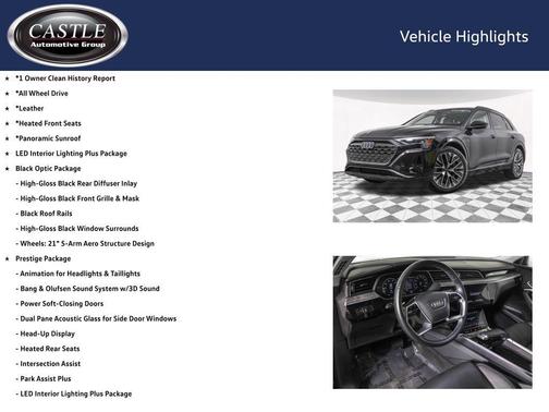 2024 Audi Q8 e-tron Prestige