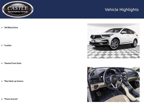 2019 Acura RDX Base