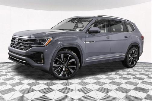 Pure Gray 2026 Volkswagen Atlas 2.0T SEL Premium R-Line 4MOTION