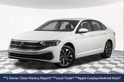 Pure White 2022 Volkswagen Jetta 1.5T S