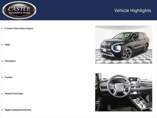 2022 Mitsubishi Outlander SEL 2.5 S-AWC
