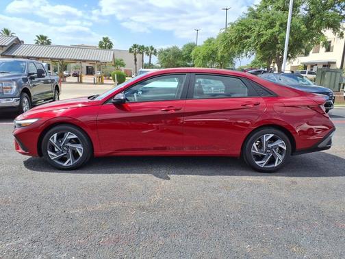 Red 2025 Hyundai ELANTRA SEL Sport