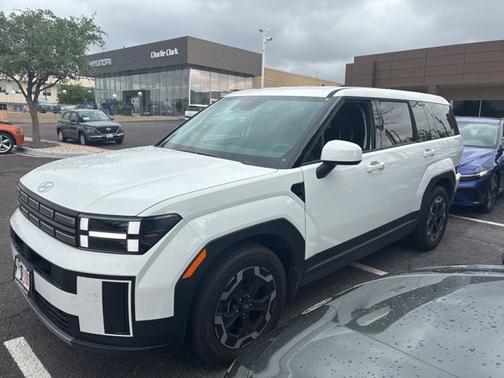 White 2026 Hyundai SANTA FE SE