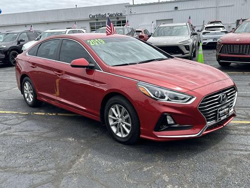 Scarlet Red 2019 Hyundai SONATA SE