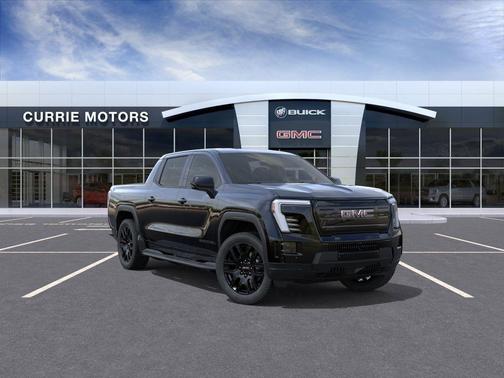 Onyx Black 2026 GMC Sierra EV Standard Range Elevation