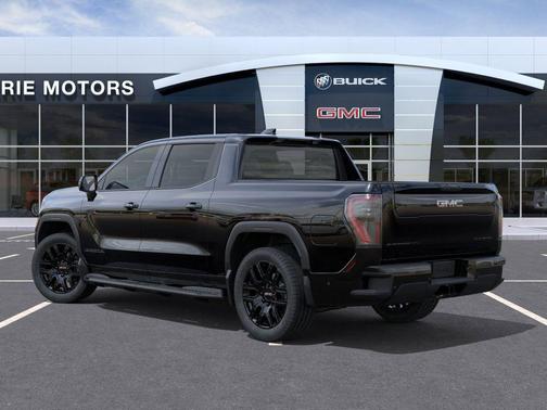 Onyx Black 2026 GMC Sierra EV Standard Range Elevation
