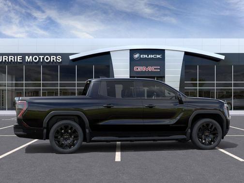 Onyx Black 2026 GMC Sierra EV Standard Range Elevation