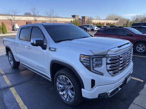 White Frost Tricoat 2024 GMC Sierra 1500 Denali