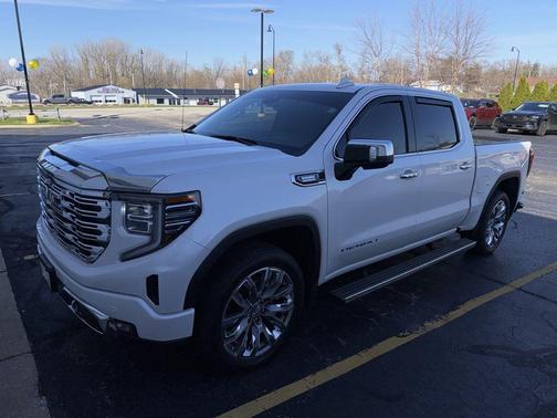 White Frost Tricoat 2024 GMC Sierra 1500 Denali