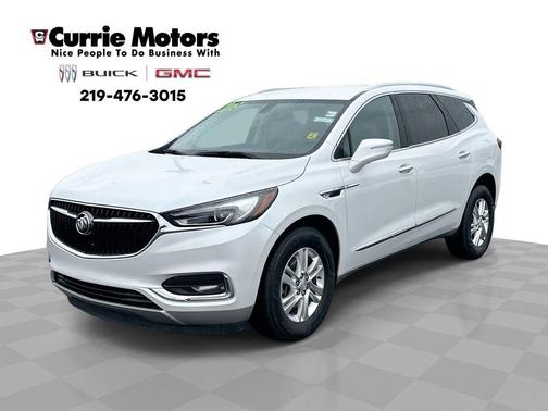 White Frost Tricoat 2019 Buick Enclave Essence