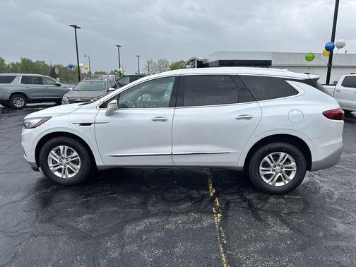 White Frost Tricoat 2019 Buick Enclave Essence