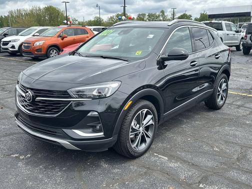 Ebony Twilight Metallic 2021 Buick Encore GX Essence
