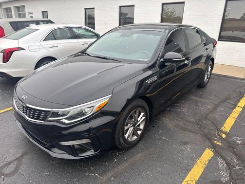 Ebony Black 2020 Kia Optima LX