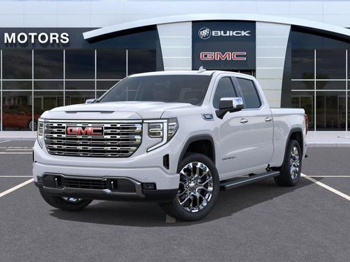Glacier White Tricoat 2026 GMC Sierra 1500 Denali