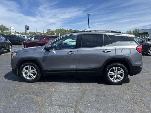 Satin Steel Metallic 2019 GMC Terrain SLE