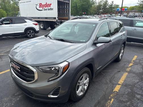 Satin Steel Metallic 2019 GMC Terrain SLE