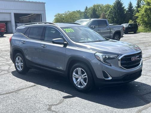 Satin Steel Metallic 2019 GMC Terrain SLE