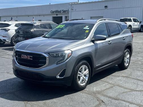 Satin Steel Metallic 2019 GMC Terrain SLE