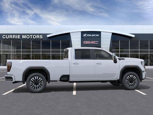 Glacier White Tricoat 2026 GMC Sierra 3500 Denali