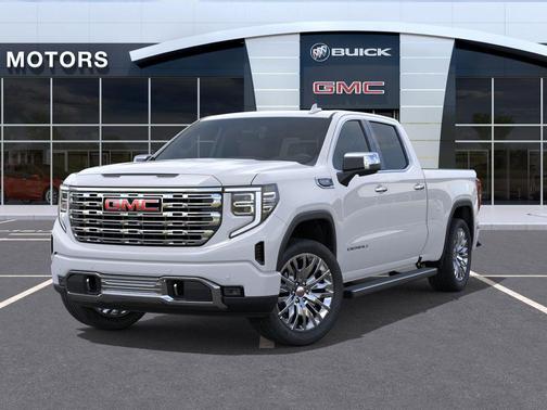 Glacier White Tricoat 2026 GMC Sierra 1500 Denali