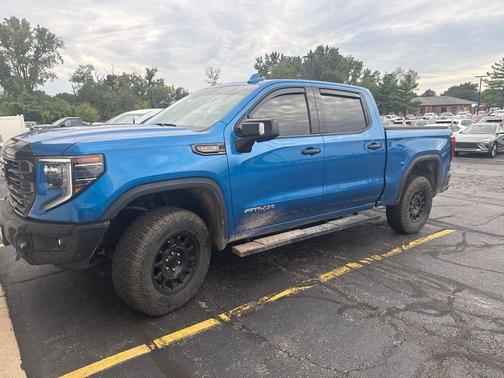 Dynamic Blue Metallic 2023 GMC Sierra 1500 AT4X