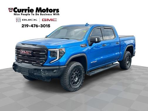 Dynamic Blue Metallic 2023 GMC Sierra 1500 AT4X