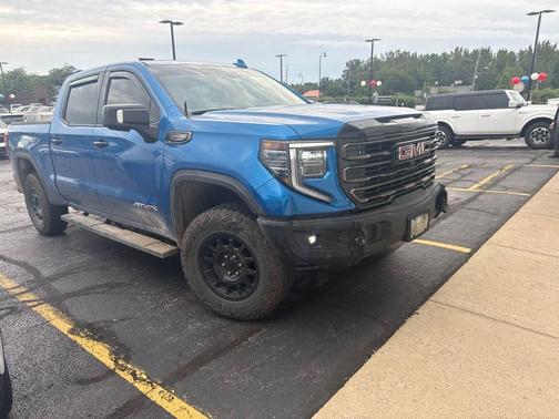 Dynamic Blue Metallic 2023 GMC Sierra 1500 AT4X