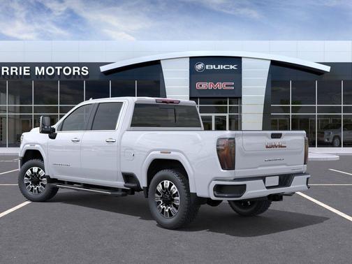 Glacier White Tricoat 2026 GMC Sierra 3500 Denali