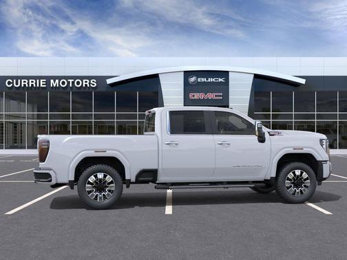 Glacier White Tricoat 2026 GMC Sierra 3500 Denali