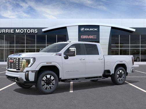 Glacier White Tricoat 2026 GMC Sierra 3500 Denali