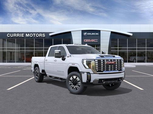 Glacier White Tricoat 2026 GMC Sierra 3500 Denali