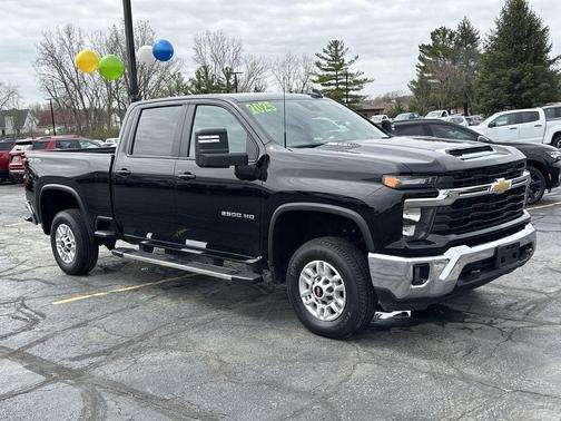 Black 2025 Chevrolet Silverado 2500 LT