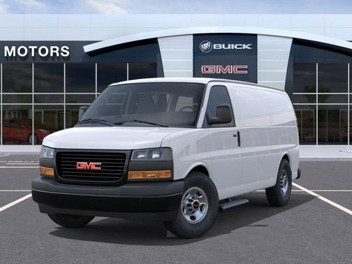 Summit White 2026 GMC Savana 2500 Work Van