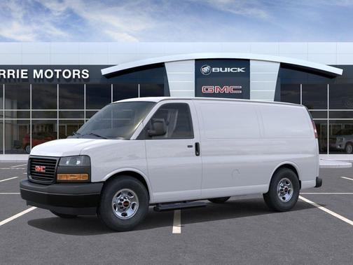 Summit White 2026 GMC Savana 2500 Work Van