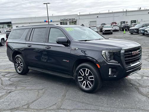 Titanium Rush Metallic 2023 GMC Yukon XL 4WD AT4