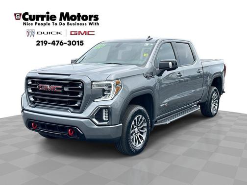 Satin Steel Metallic 2021 GMC Sierra 1500 AT4