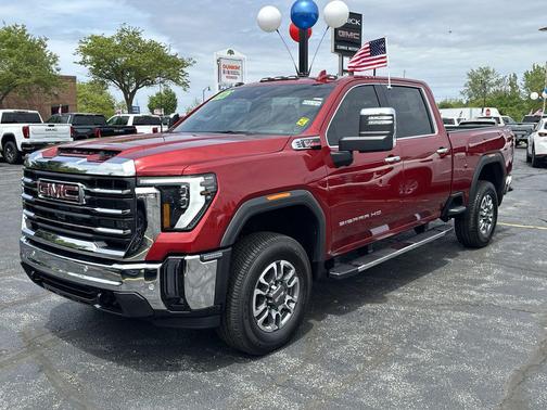 Volcanic Red Tintcoat 2026 GMC Sierra 2500 SLT
