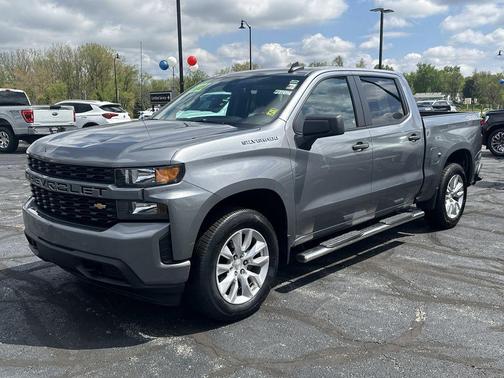 Satin Steel Metallic 2022 Chevrolet Silverado 1500 Limited Custom