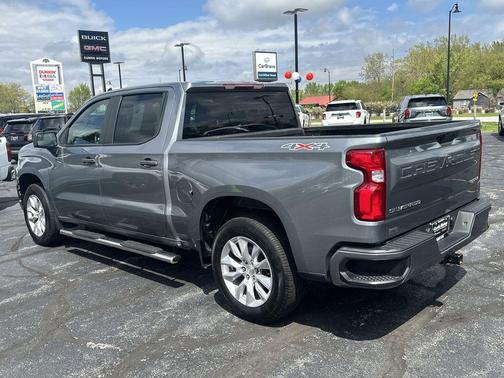 Satin Steel Metallic 2022 Chevrolet Silverado 1500 Limited Custom