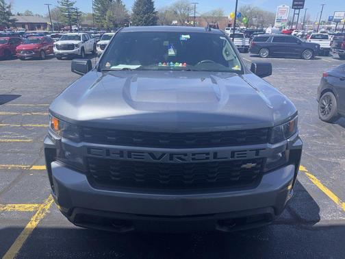 Satin Steel Metallic 2022 Chevrolet Silverado 1500 Limited Custom