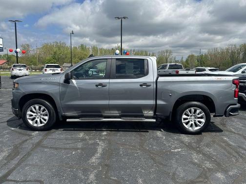 Satin Steel Metallic 2022 Chevrolet Silverado 1500 Limited Custom
