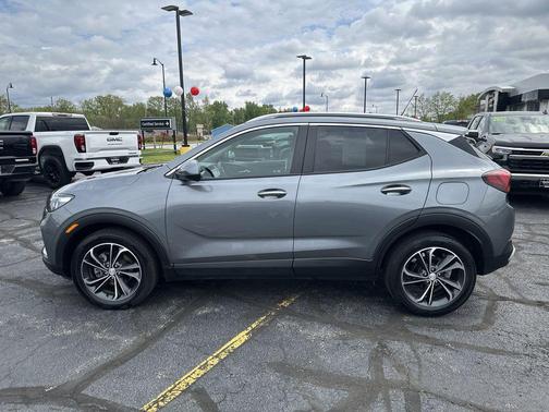 Satin Steel Metallic 2021 Buick Encore GX Select