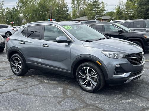Satin Steel Metallic 2021 Buick Encore GX Select